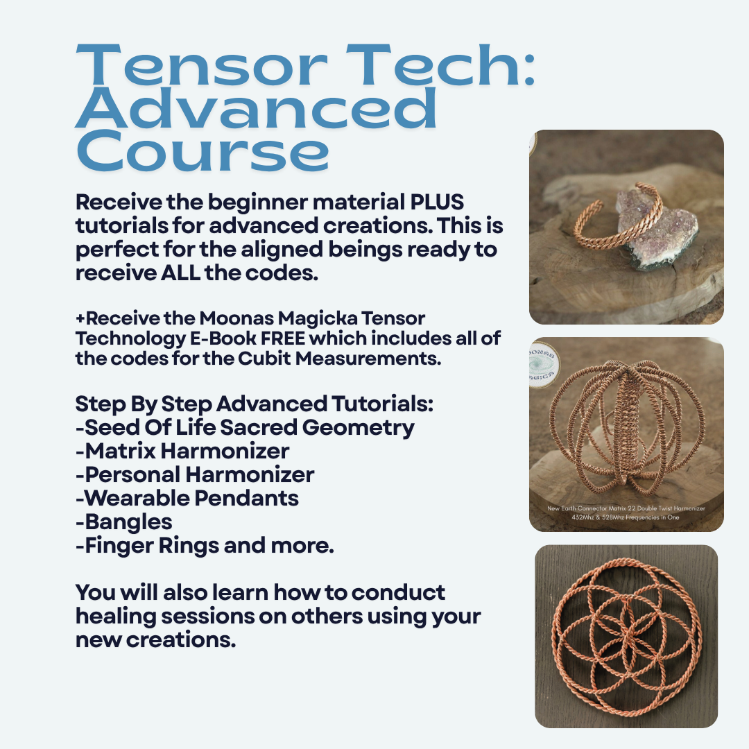 Advanced- Tensor Technology Creation Course