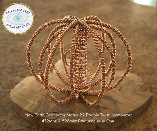 New Earth Connector Matrix 22 Double Twist Harmonizer (432 & 528Mhz)