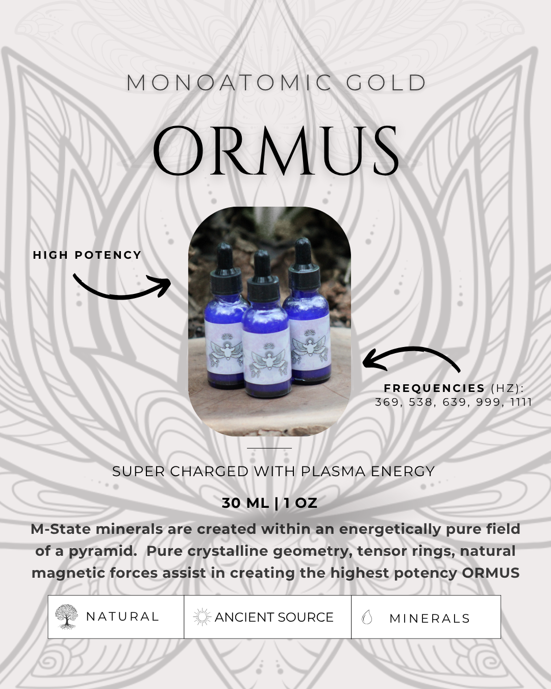ORMUS (1.Oz)