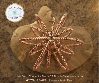 New Earth Connector Matrix 22 Double Twist Harmonizer (432 & 528Mhz)