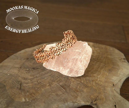 Atlantean Cubit Hammered Dragon Scale Bangle