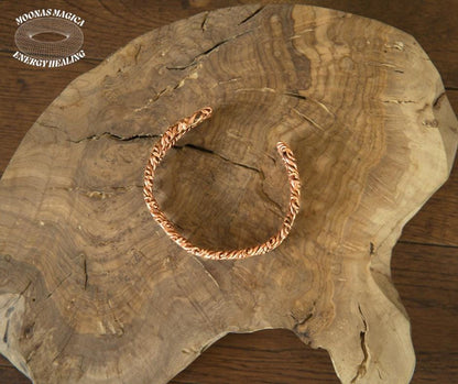 Atlantean Cubit Hammered Dragon Scale Bangle